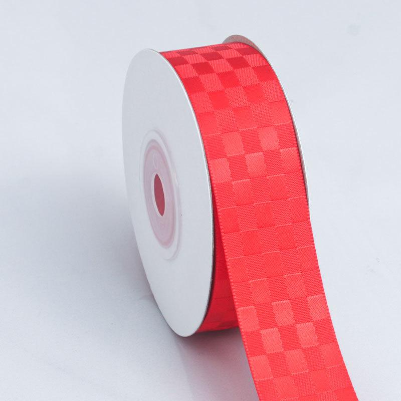 Elegant Solid Color Plaid Ribbon Soft Ribbon Bow Flower Handmade Material Hair Decoration Ribbon Baking Gift Packaging Ribbon Home Decoration