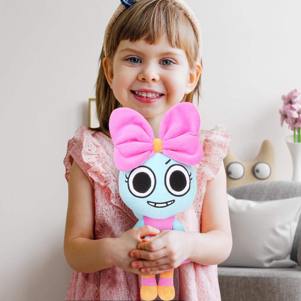 Плюшевые игрушки и фигурки вокруг игры, креативные декоративные украшения