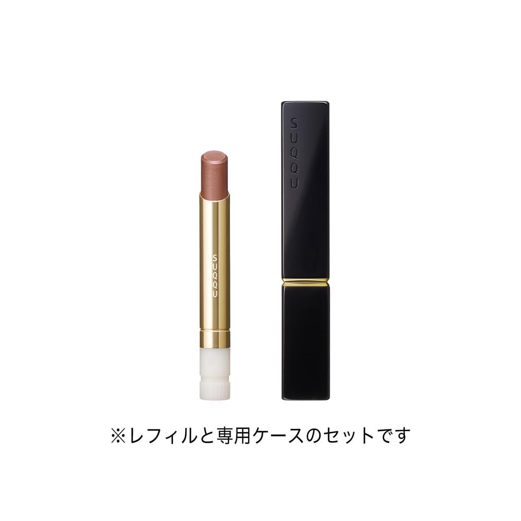SUQQU Velvet Fit Lipstick 101 Yoiakari (Refill + Case Set) (2025 Spring Color Collection)
