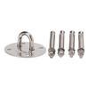 1 Set Heavy Duty Ceiling Hanging Kit Silver Hammock Wall Mount Hooks  Hanging Chair