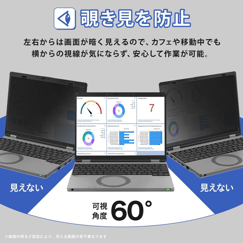 Lifeinnotech Inset Type Let's Note CF-SR4 (CF-SR4SR3) 12.4 Тип для моделей без сенсорной панели (Для частных лицКорпорации) Предотвращение подглядывания