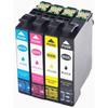 4x 502xl Compatible Ink Cartridges for Epson 502 XL Epson XP-5105 XP-5100 Workforce Pro WF-2865DWF WF-2860DWF