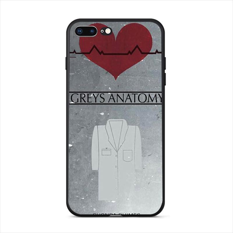 Gray's Anatomy доктор медсестра стетоскоп телефонные чехлы для iPhone 8 7 6 6S Plus X 10 5 5S SE XR XS XSMAX 11 12 pro Max Mini Shells