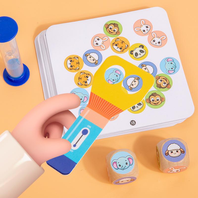 Реакция Конкурсная Игра Карта Детская Головоломка Игрушка Для Взаимодействия Родитель-Ребенок