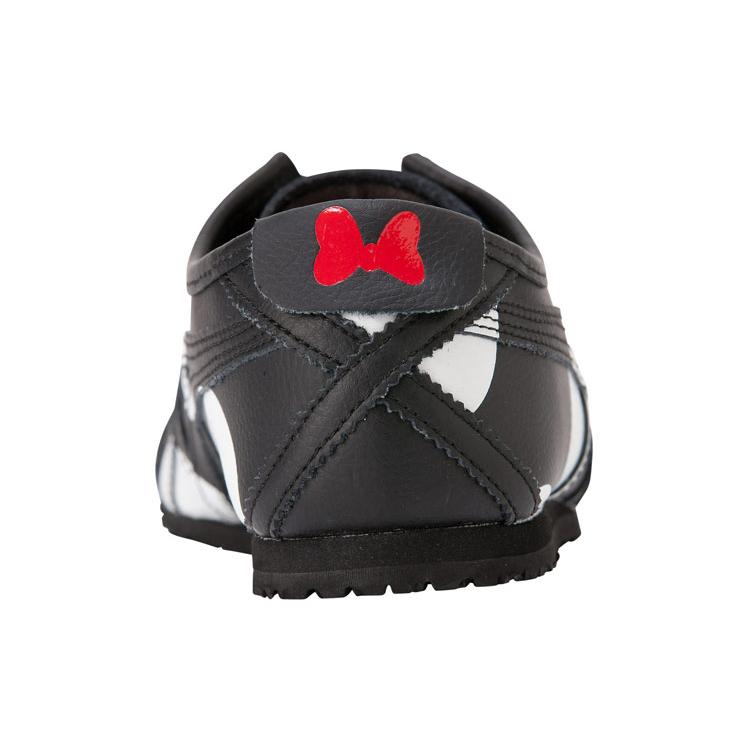 Disney x Onitsuka Tiger MEXICO 66 В горошек Низкие кеды для скейтборда Унисекс Черно-белые D8G2L-9090