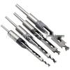 4pc Extended Square Hole Drill Set for Woodworking Tenon Machines