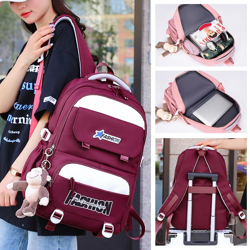 Школьные сумки для девочек Рюкзак Back Pack Для подростка Женщин Детей Женская школьная сумка Начальная Высокая Сумка-рюкзак Класс Подростки Сумка для книг