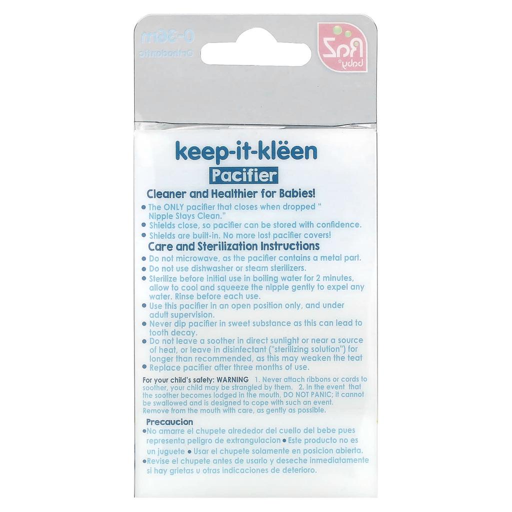 Keep-It-Kleen, Chews, 0-36 months, Rabbit and Food, 2 Chews
