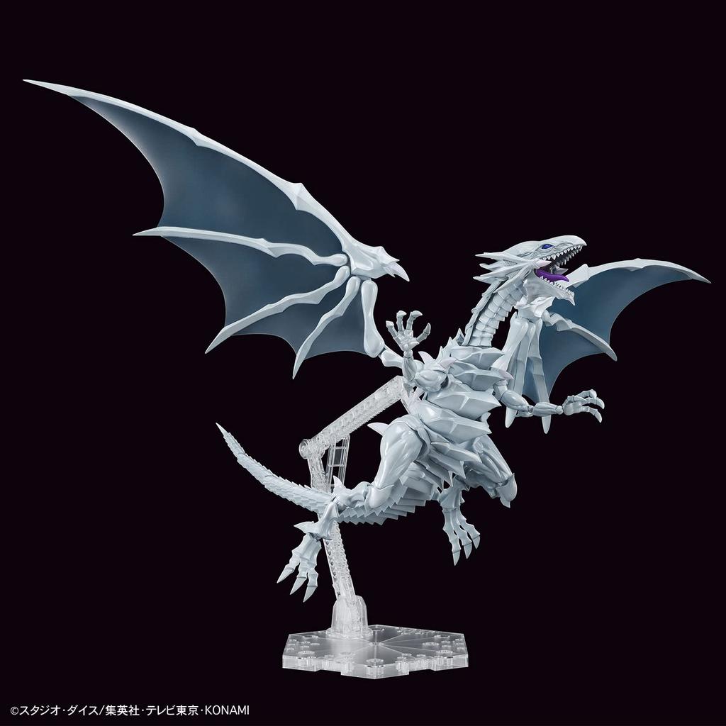 BANDAI SPIRITS Standard Amplified Duel Monsters White Dragon Plastic Model Figure-rise Yu-Gi-Oh! Blue-Eyes Pre-Colored