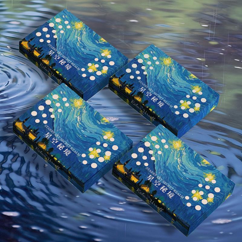 Ароматерапевтические восковые кубики для автомобиля и дома - Скрытый освежитель воздуха и твердые духи для ванной комнаты, спальни и автомобиля