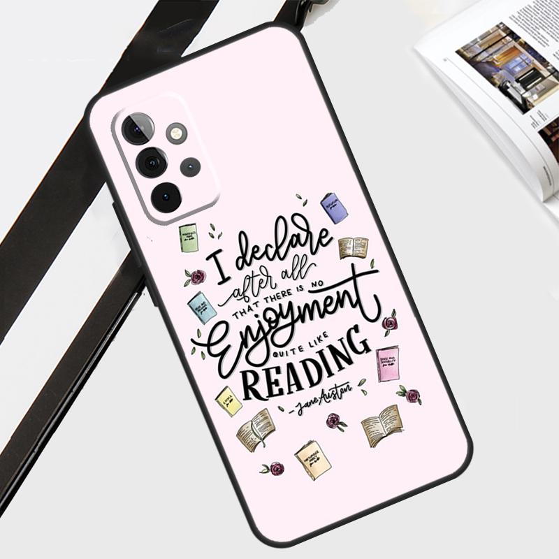 Pride And Prejudice Jane Austen Case For Samsung Galaxy A06 A56 A36 A26 A16 A54 A34 A14 A12 A22 A32 A52 A13 A53 A15 A35 A55