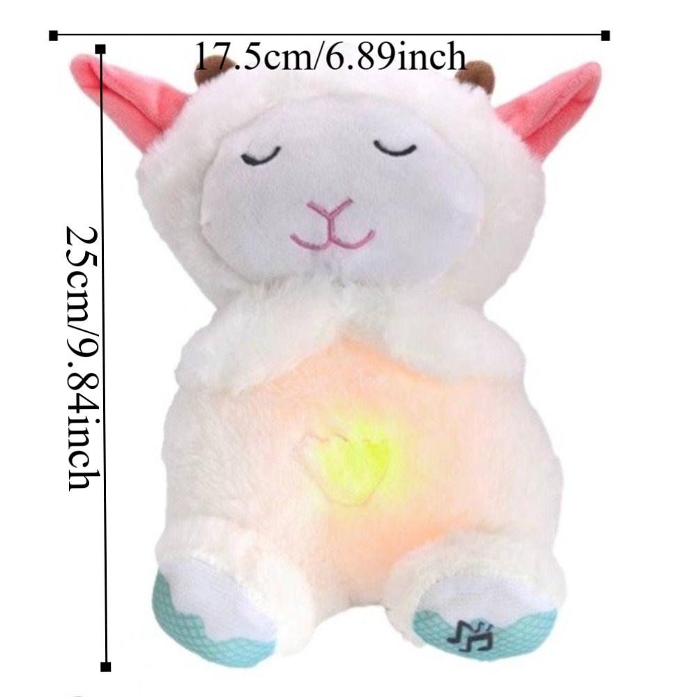 Капибара Успокаивающая плюшевая игрушка Звук слона Спящая кукла Дыхание младенца Игрушка коала Детский подарок