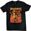 Megadeth Хлопковая футболка унисекс для взрослых
