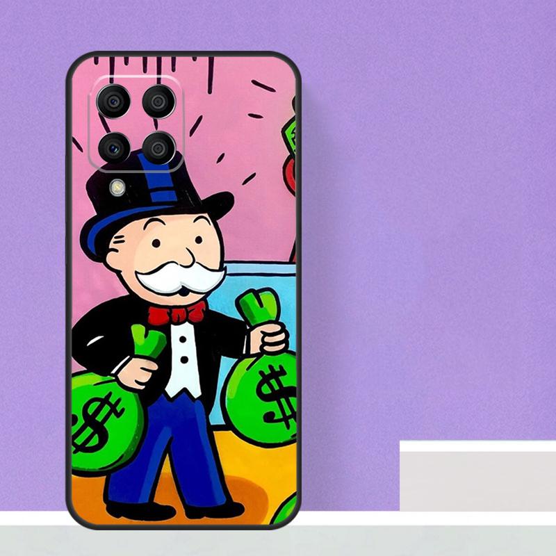 Dollar M-Monopolys For Samsung Galaxy M15 M55 M13 M33 M53 M21 M31 M51 M30s M20 M14 M34 M54 M12 M32 M52 Case