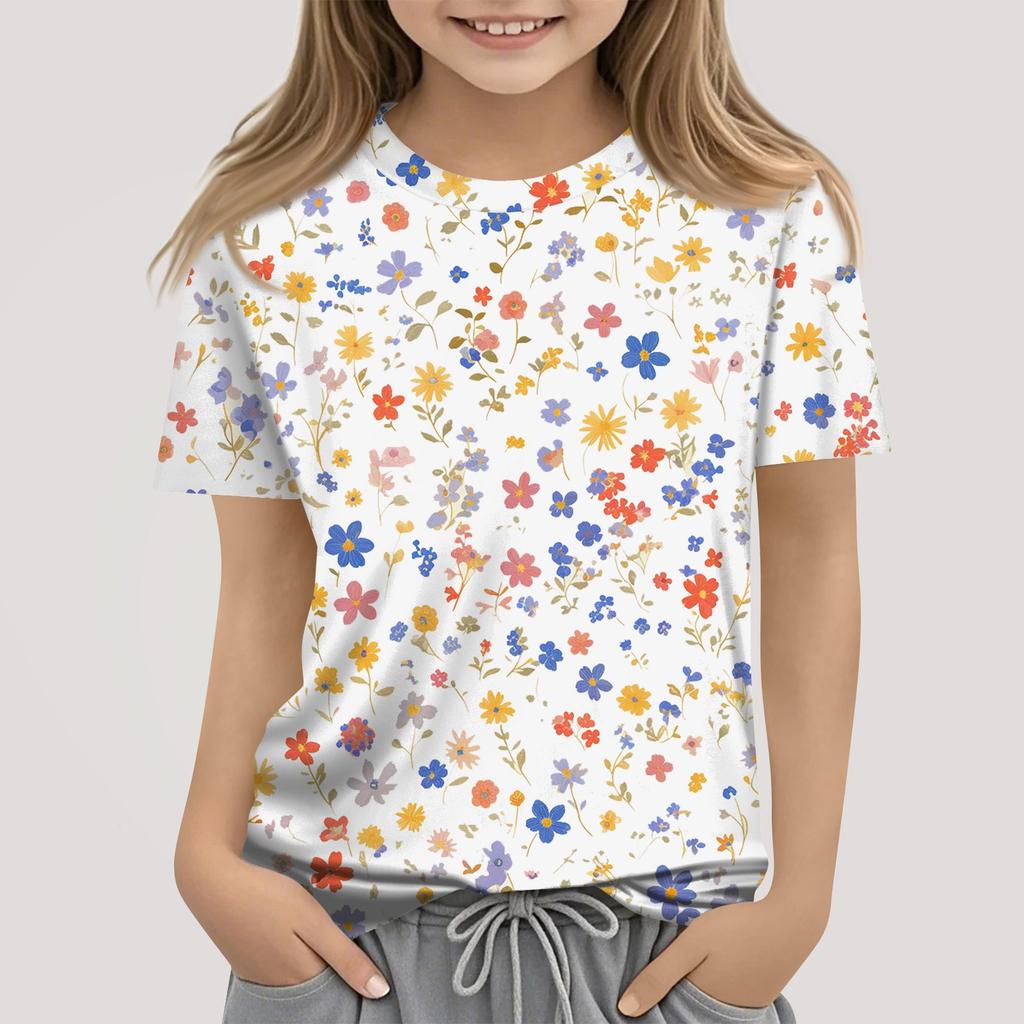 Футболки для малышей, девочек и мальчиков, детские футболки с короткими рукавами и принтом для мальчиков и девочек