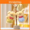 Adorable Plush Dog Toy Keychain Soft Pp Cotton Cute Luminous Colors Perfect Accessory