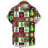 Мужские рубашки с принтом 3D Fruit Pineapple Shirts для женщин, новые летние забавные уличные короткие рубашки, мужская гавайская одежда Y2k