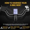 Ridstar Мини-электрический велосипед Q20, 1000 Вт, аккумулятор 48 В, 15 Ач, 20 дюймов