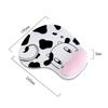 Mouse Pad Non-slip Memory Foam Comfort Wrist Support Mouse Silicone Wrist Mouse Pad Large Oval Pad Non-slip Mouse Pad Office - RiRi