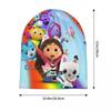 Gabbys Dollhouses Rainbow Bonnet Hats Fashion Outdoor Cute Cartoon Skullies Beanies Hat Unisexs Womens Summer Dualuse Cap