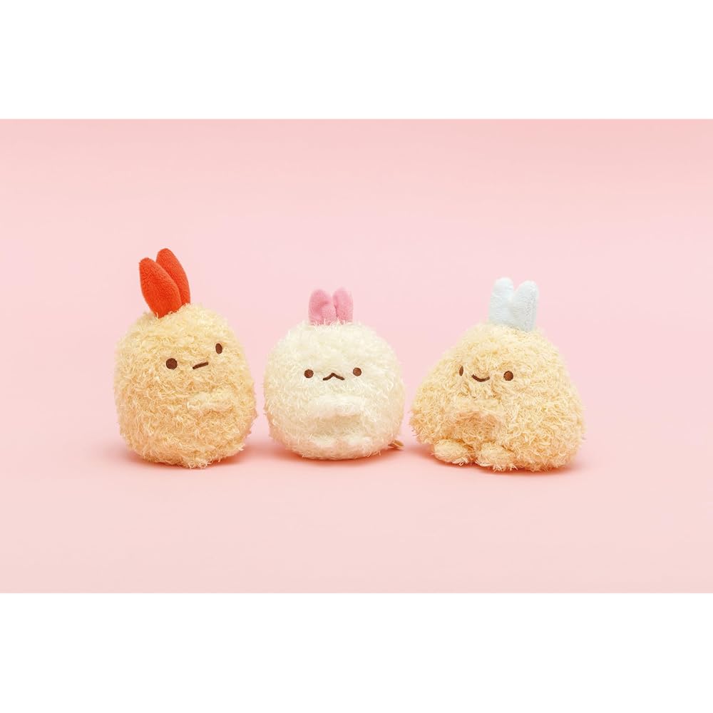 Плюшевая игрушка Sumikko Gurashi Мечтательный Хвост Маленький Хвост Креветки 20 см