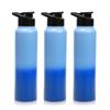 Бутылка для воды из нержавеющей стали 1 л для детей, мальчиков, девочек, бутылки 1 литр для спортзала, использования в холодильнике, школы и офиса (Крышка-поильник - Набор из 3 штук, Синий Синий)