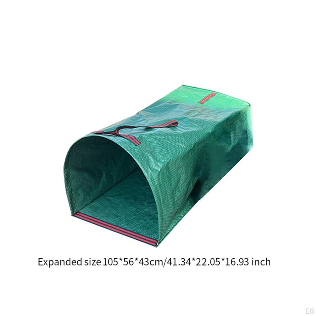 Мешок для сбора листьев в саду, совок для сбора мусора, многоразовые легкие садовые мешки, тип совок для мусора