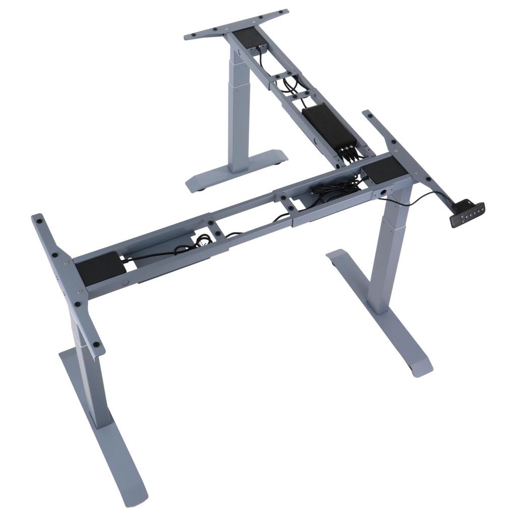 PRATO 04-3T/90/A desk frame GRAY