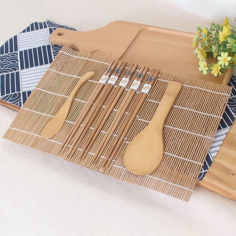 9 шт./компл. DIY набор для приготовления суши, форма для риса, кухонный набор инструментов для приготовления суши, форма для суши, набор инструментов для приготовления пищи