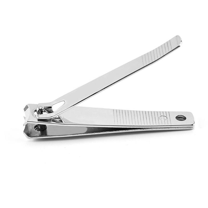 Набор щипчиков для ногтей с гальваническим покрытием Spot Silver: В комплект входят маникюрные щипцы, пилка и нож — размер 211