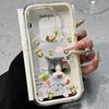 Милый Чехол 2-в-1 с Рисунком Кота Матча Прозрачный Чехол для Телефона Для Samsung Galaxy S26 Ultra S25 S23 FE S24 S22 A57 A37 A55 A54 A36 A35 A16