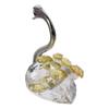 Crystal Crystal Swan Ornament Swan Beautiful Glass Ornaments Fashion Swan Ornament  Home
