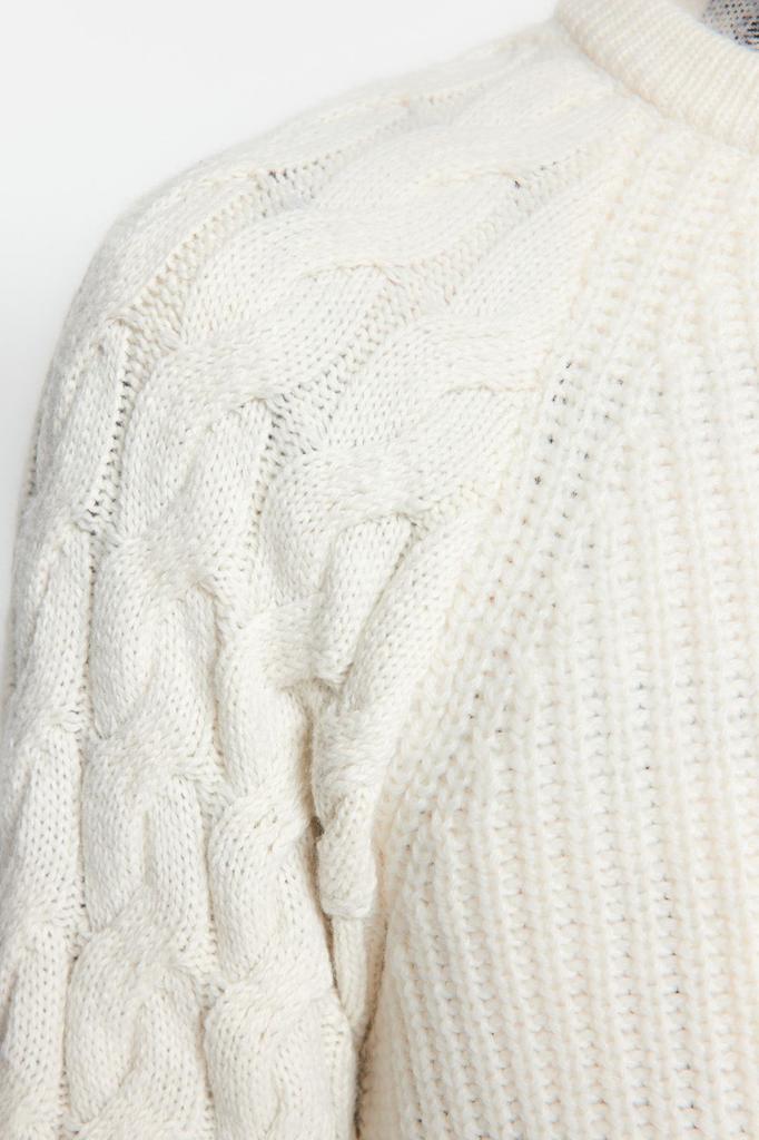 Мужской модный стильный свитер с камнем унисекс, вязаный свитер с круглым вырезом и детальным трикотажем