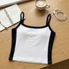 Spicy Girls Style Women's Short Vest Sweet Sleeveless Top Casual Slim Crop Top  Lady
