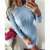 2025 Autumn/Winter Women's Cable Knit Dress