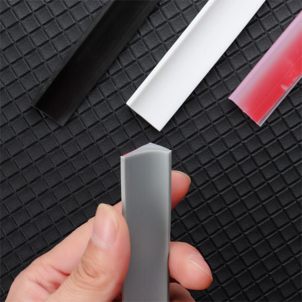 Separation Shower Dam Door Bottom Sealing Strip Water Stopper Water Retaining Strip Self-Adhesive