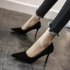 Women Shoes New Women Pumps Suede High Heels Fashion Office Shoes Stiletto Party Shoes Female Comfort Women Heels 34-43