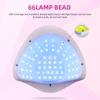 300 Вт SUN X15 MAX УФ LED Лампа для Ногтей для Быстрой Сушки Гель-лака Сушилка Маникюрная Машина с Автосенсором 66 Светодиодов УФ Свет Лампа для Ногтей