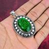 Зеленый австралийский двойной опал 925 цельный серебряный кулон, ювелирные изделия с подвеской из драгоценного камня ручной работы, подарки для жены, абсолютно новый кулон