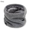 Soft Knitted Neck Warmer Thickened Lining Sport Scarf Fashion Neck Scarves  Skating Running