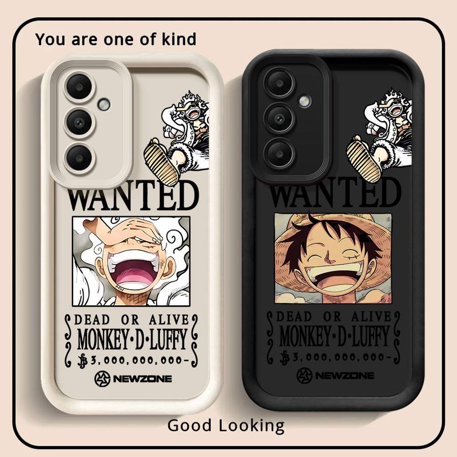 Phone Cover Case for Samsung Galaxy A26 A32 A71 A72 A51 A73 A23 A12 A13 A15 A16 A56 A34 A53 A54 A35 A36 Anime Luffy Cool One