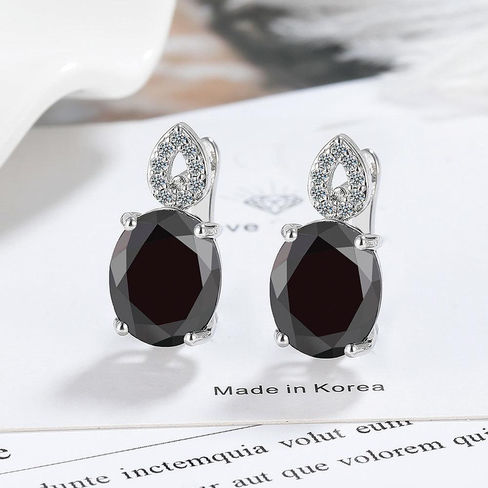 Lindon Fashion Copper Alloy Zircon Jewellery Drop Earrings For Women Wedding Party Gifts