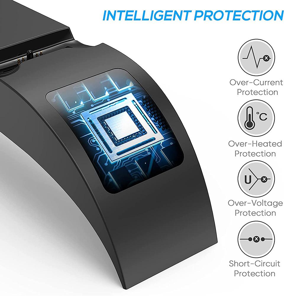 Controller Charger Dual Gamepad Fast Charging With Led Indicator Compatible For Ps5 Handle Charger