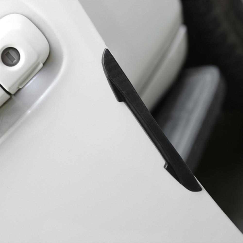 4 шт., защита двери автомобиля, гибкая автодверная защита, угловая защита бампера, буферная формовочная полоса, защитные полосы