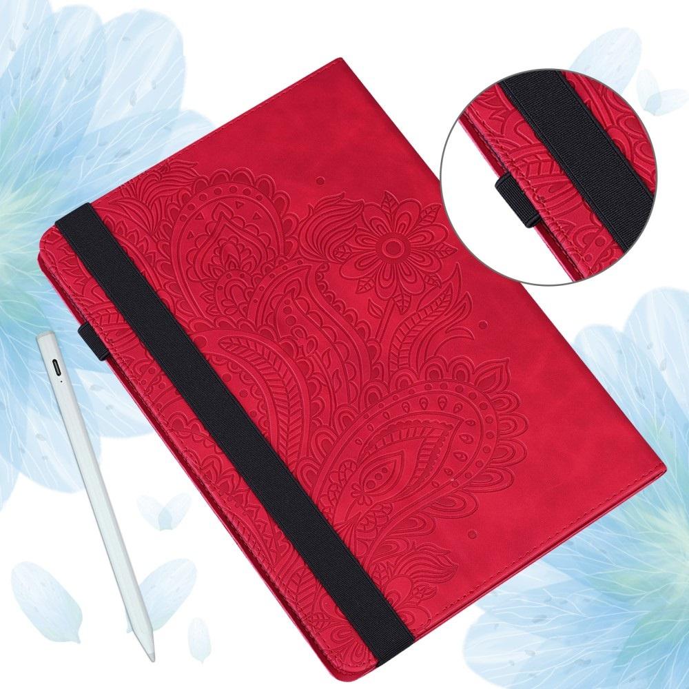 Case for Xiaomi Redmi Pad SE 11", Flowers, red