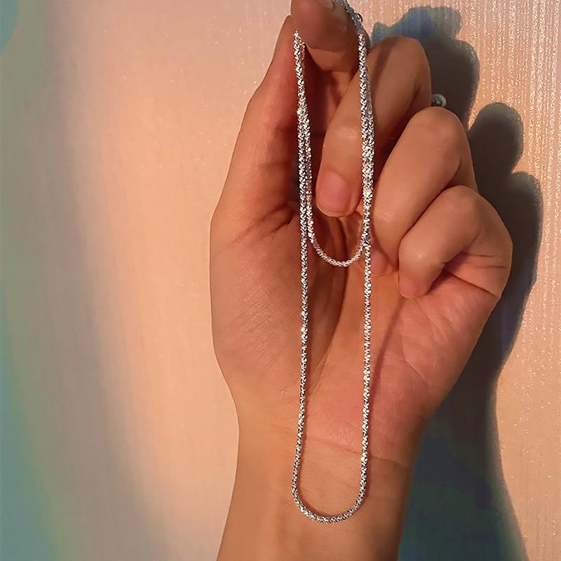 Сверкающее ожерелье на ключице, женское модное колье с геометрическим рисунком, богемное блестящее ожерелье с детскими звездами, аксессуары