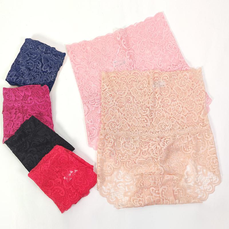 Women's High Waist Lace Panties Sexy Hollow Out Breathable Briefs Large Size 3XL Hip Lifting Underwear Underpants