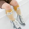 1 Pair Baby Socks Fashion Cotton Cute Animal Printed Knee High Socks Kids Boy Girl Cute Socks Anti Slip Cartoon Warmers 0-4Y