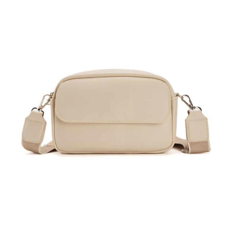 2025 Новая женская сумка через плечо из искусственной кожи - многофункциональный маленький кошелек для телефона с широким регулируемым ремешком, модная квадратная сумка через плечо