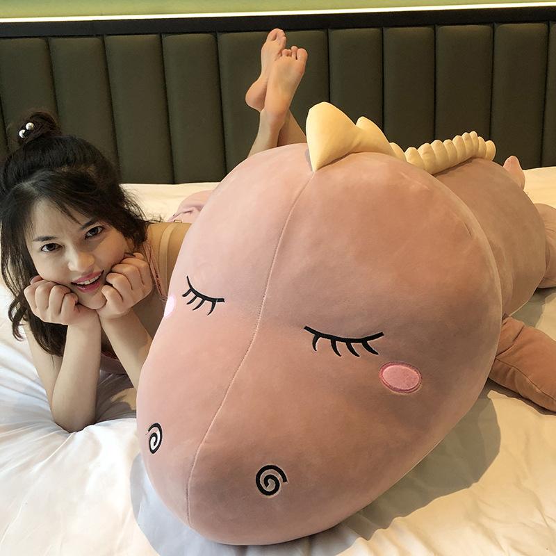 Кукла динозавр из хлопка, плюшевая игрушка, подушка, тряпичная кукла, подарки для мужчин и женщин